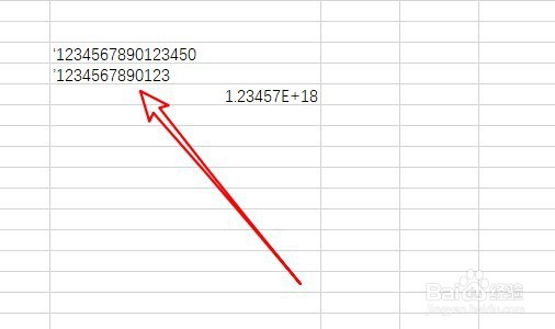 excel2019单元格中长数字变成字母格式怎么办