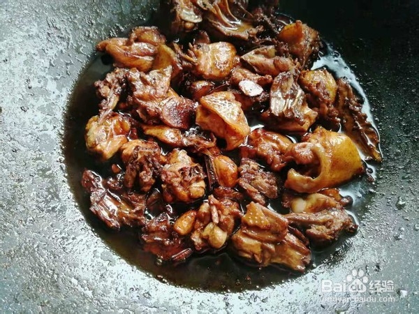 红萝卜烧鸡的步骤