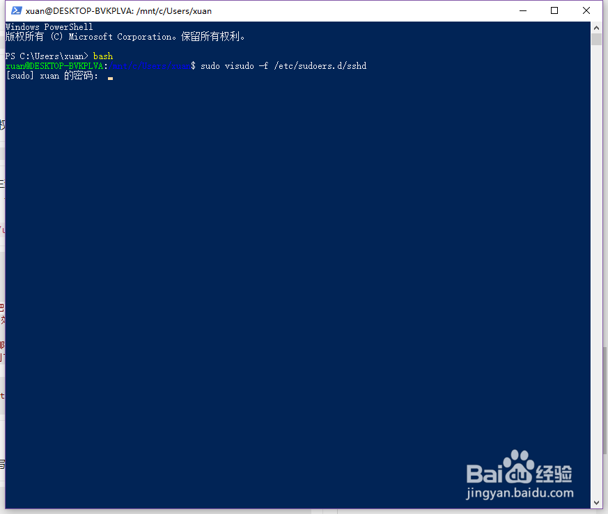 win10 ssh 后台运行