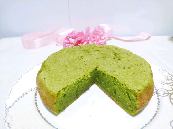 电饭锅抹茶蛋糕