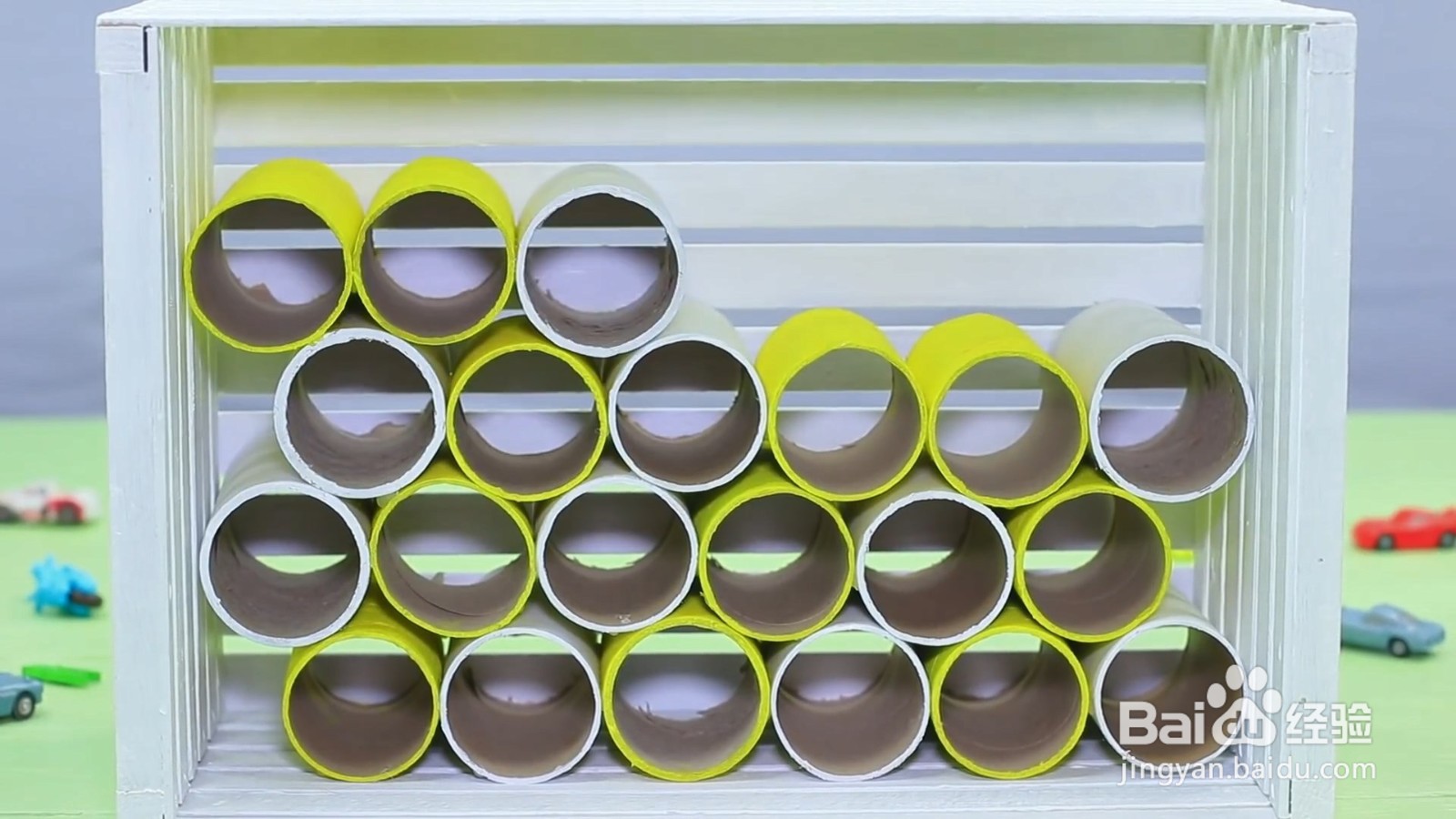 如何制作一个玩具车车库？