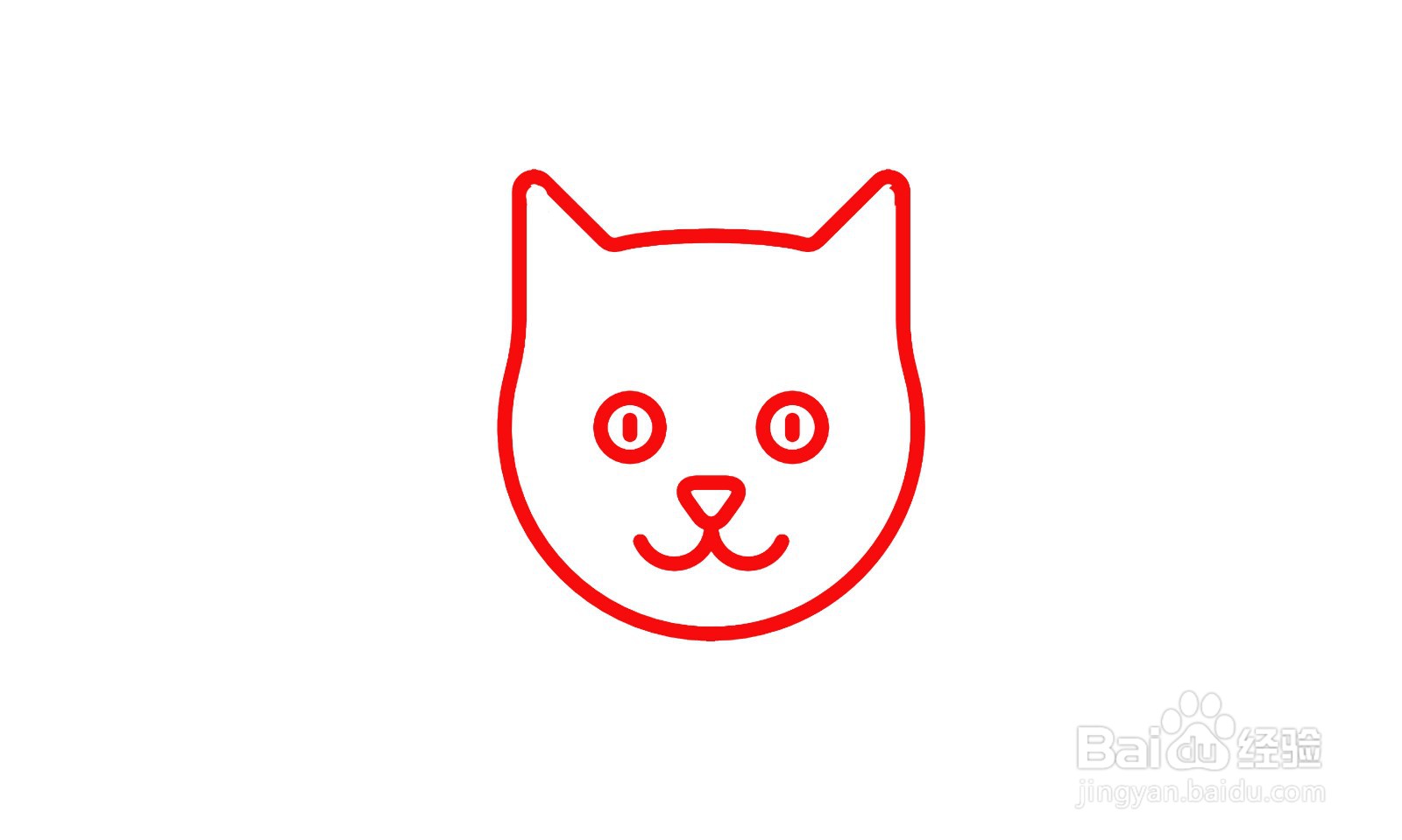 简笔画可爱的小猫如何画？