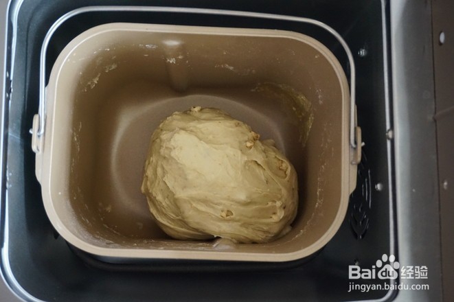 一键式香蕉核桃面包的做法