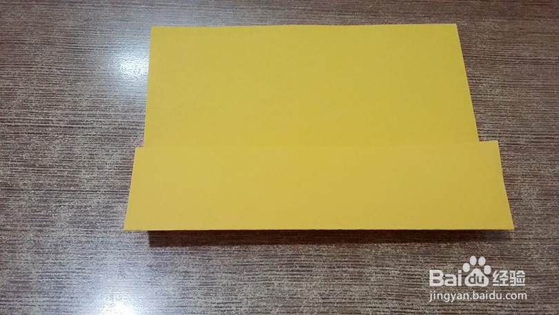 三角盒的彩纸折法