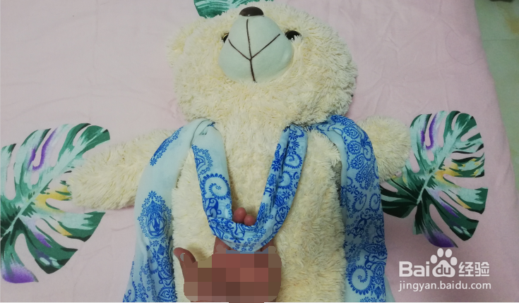 围巾打结的方法