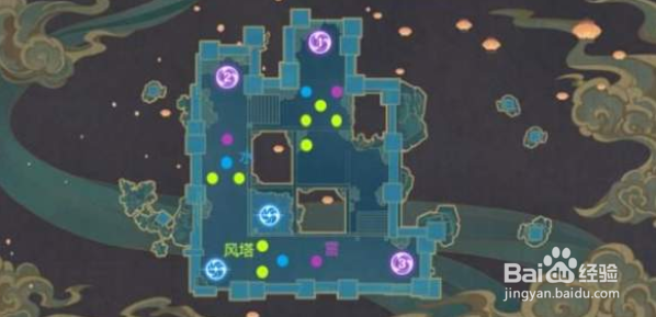 原神机关棋谭第九关梦登楼通关流程