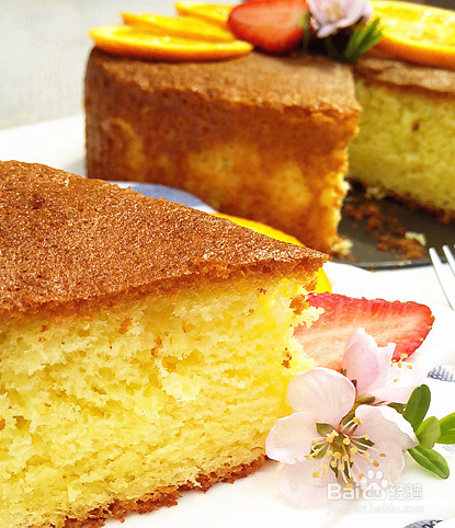 新派低糖海绵蛋糕