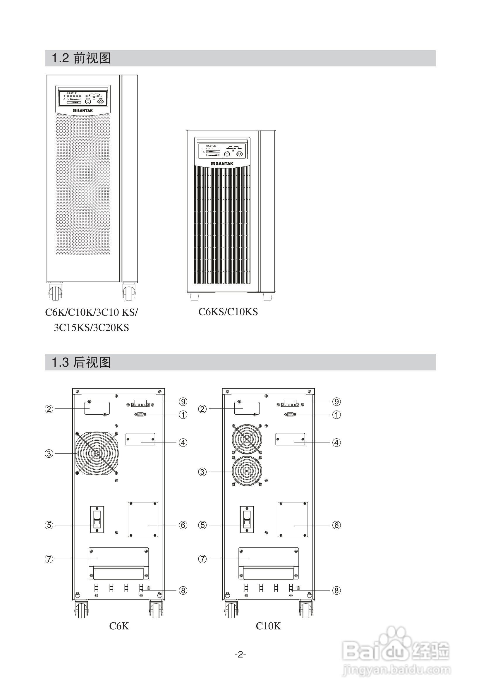 山特在线式C（C6K(S)~3C20KS ）系列支持并联冗余UPS电:[1]