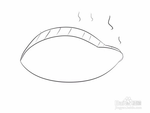 红包饺子的画法图片