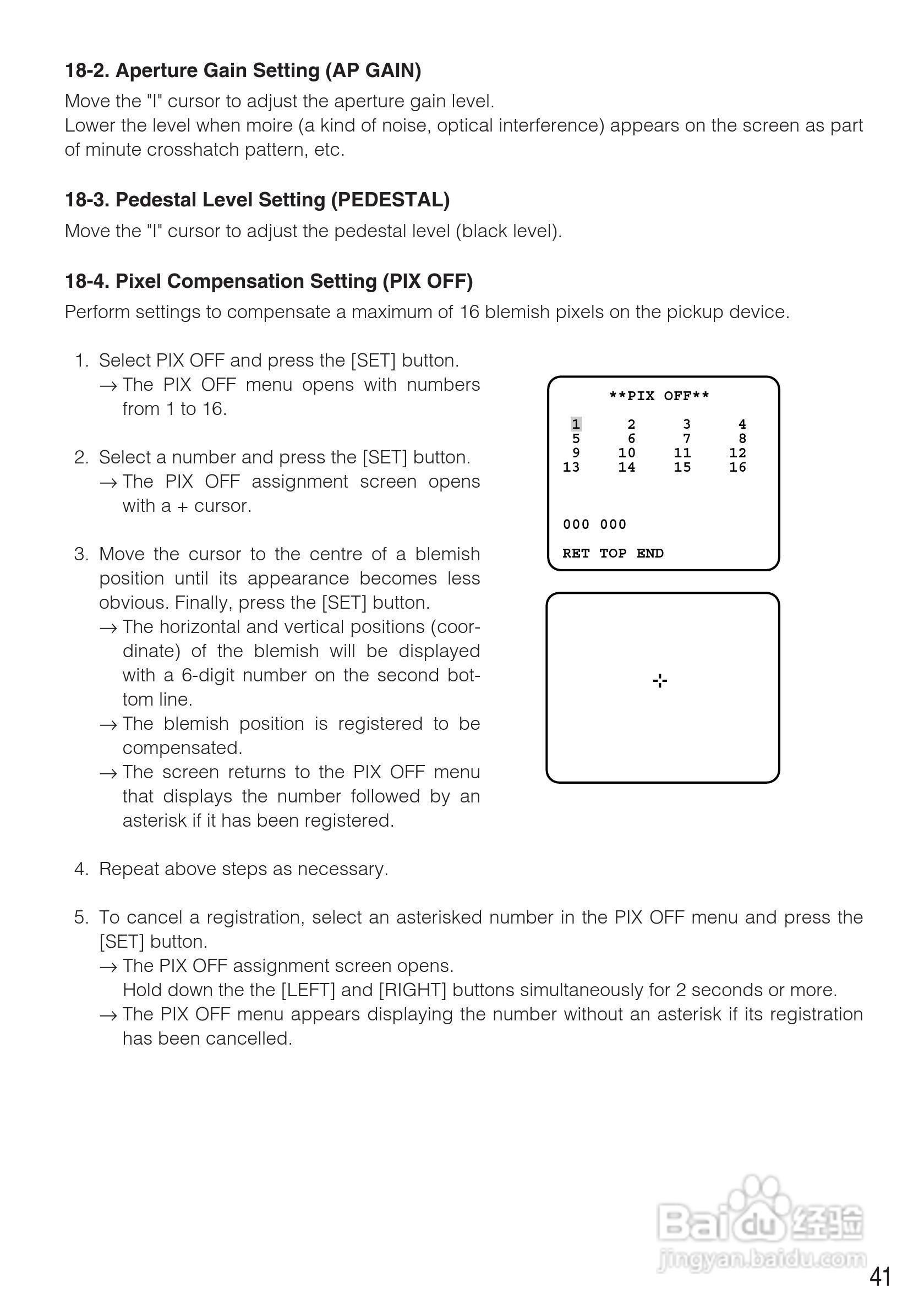 松下WV-CW480S模拟摄像机使用说明书:[5]