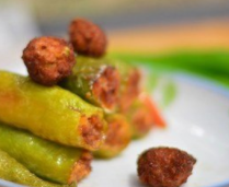 如何在家中做出好吃美味的青椒酿肉!