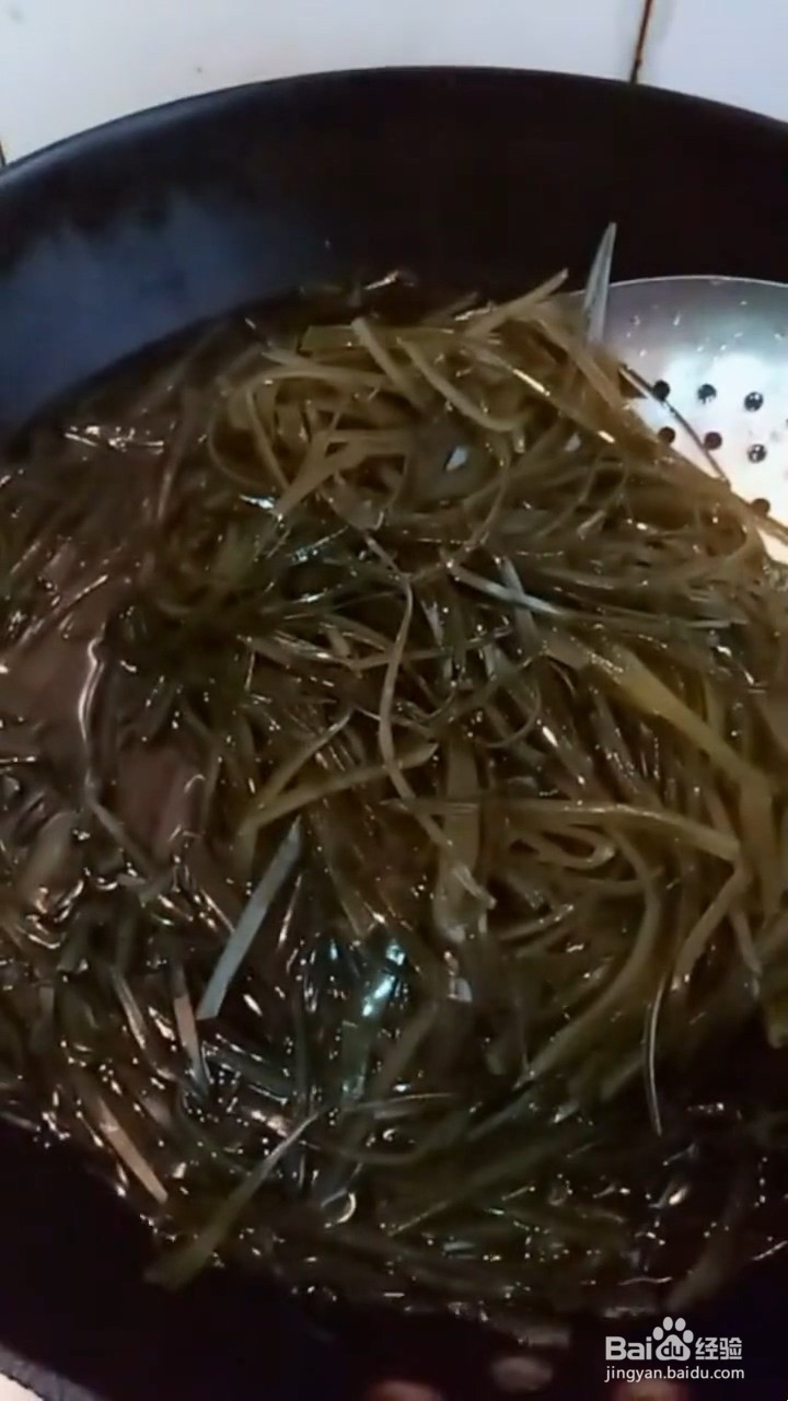 如何自制美味好吃的家常凉拌海带丝