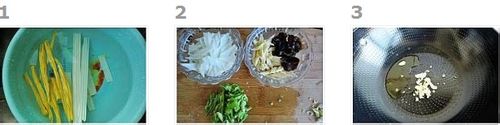 魔芋粉炒腐竹的家常做法