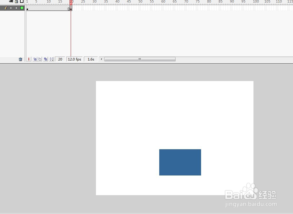flash制作基础圆形变矩形动画教程