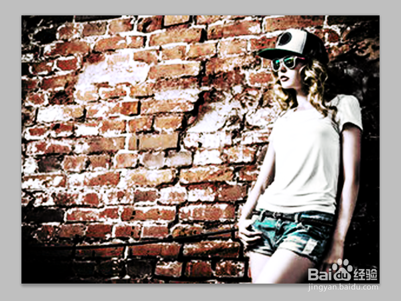 如何利用ps将照片调整成素雅效果