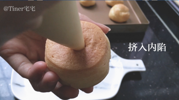 香草卡仕达泡芙