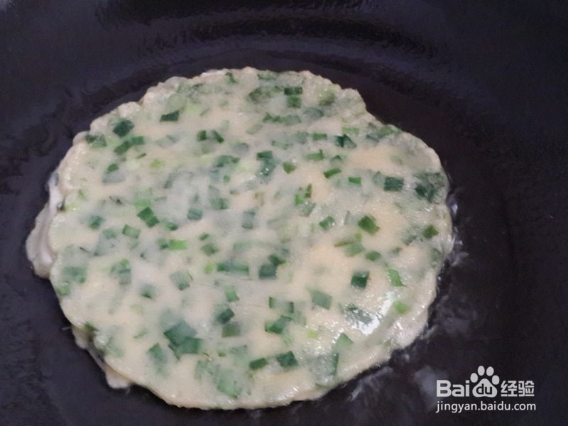 如何做出家常菜系列之韭菜煎饼