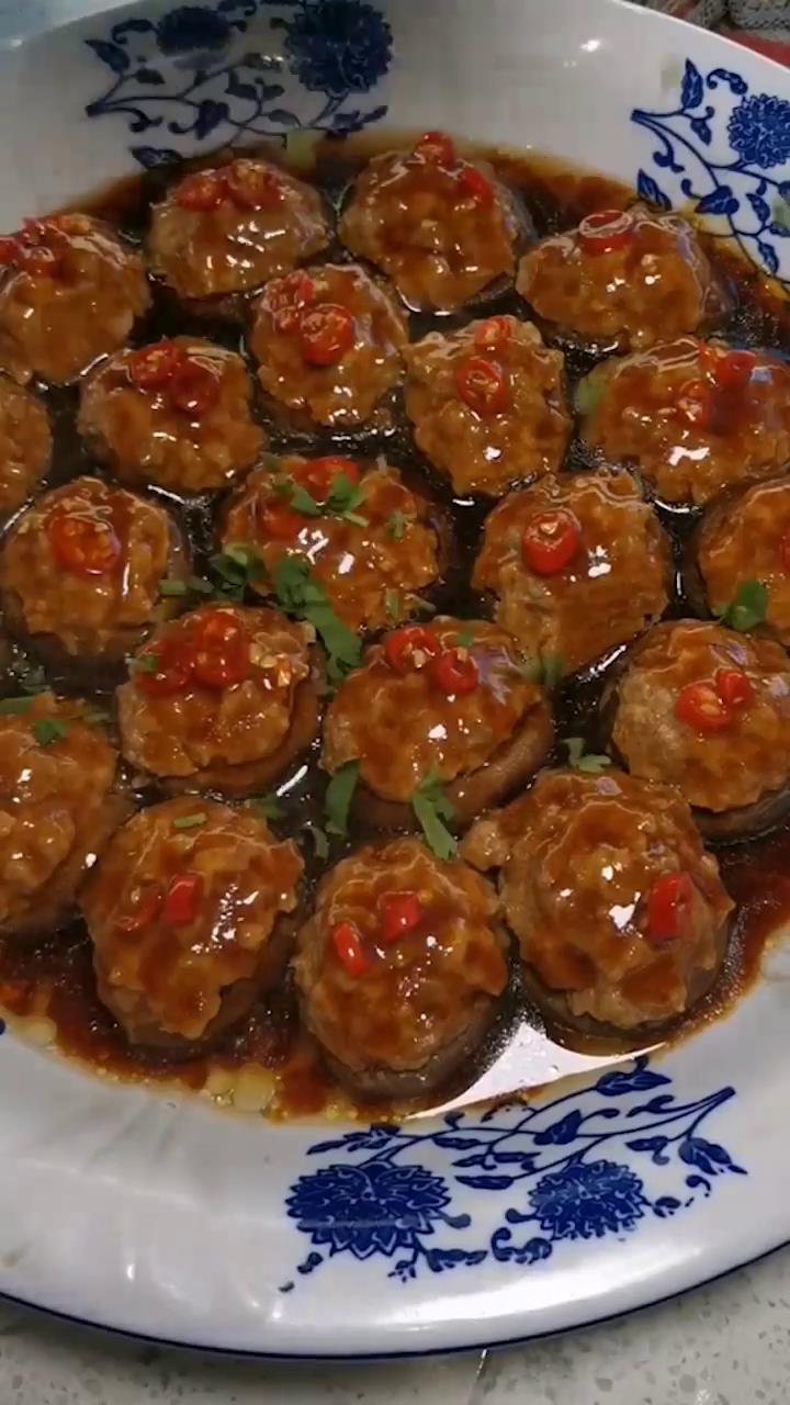 香菇酿肉怎么做