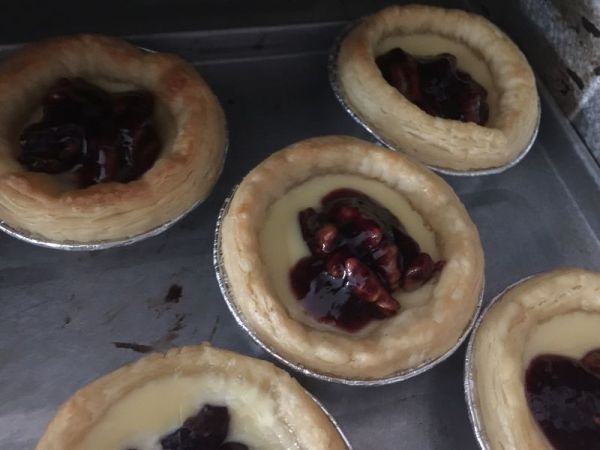 核桃桑葚酱蛋挞