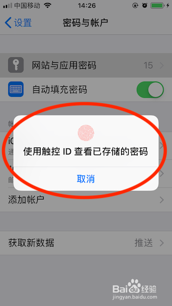 icloud钥匙串密码怎么查看和修改