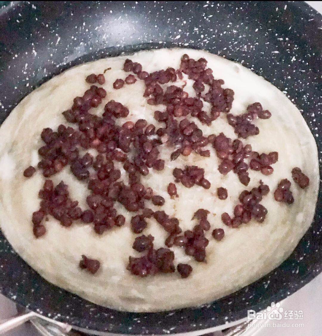 快手红豆饼(无需揉面)