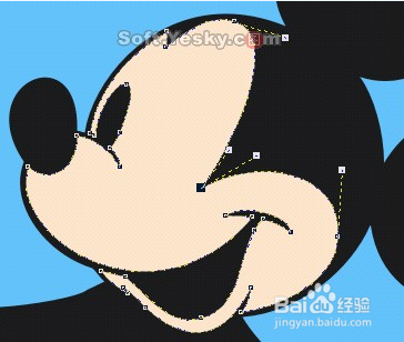 CorelDRAW 绘制迪斯尼米老鼠案例教程