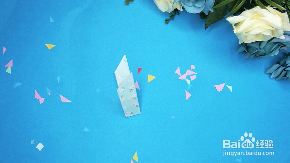 折纸:小壮手工怎么折简单飞镖