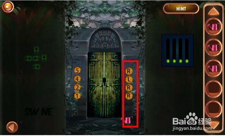 逃出室内花园游戏攻略