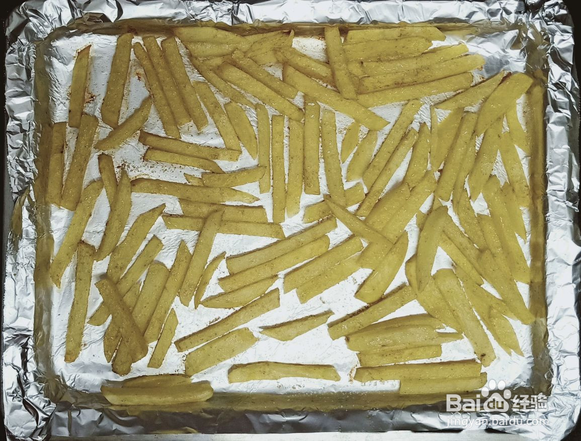 烤薯条的做法