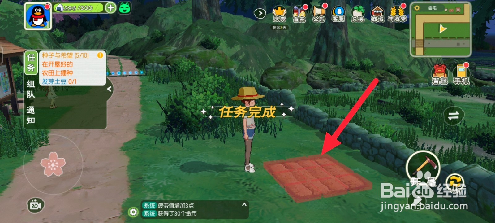 小森生活如何开垦农田