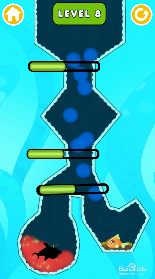 Fish Rescue Pull The Pin的Level 8如何通关