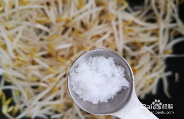 韭菜炒绿豆芽的做法