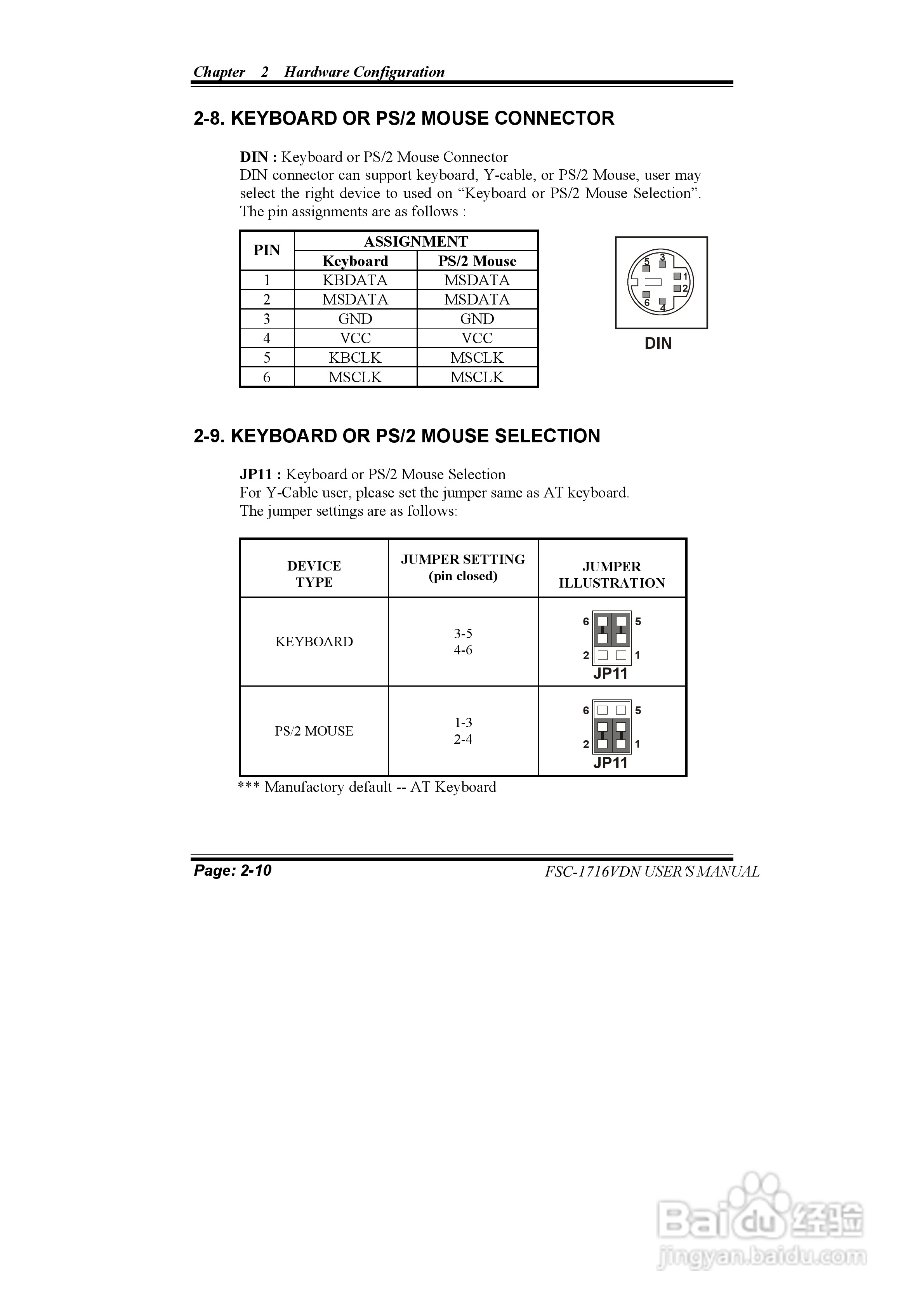 研祥FSC-1716VDN MANUAL工业级CPU板卡说明书:[3]