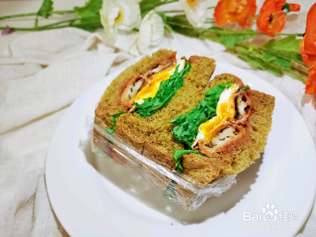 香脆鳕鱼三明治的做法