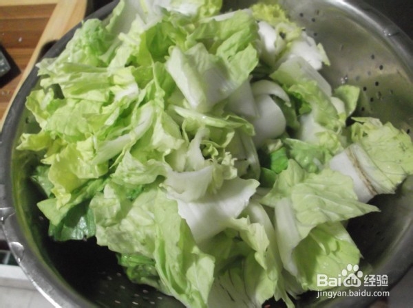 海米炒白菜的做法