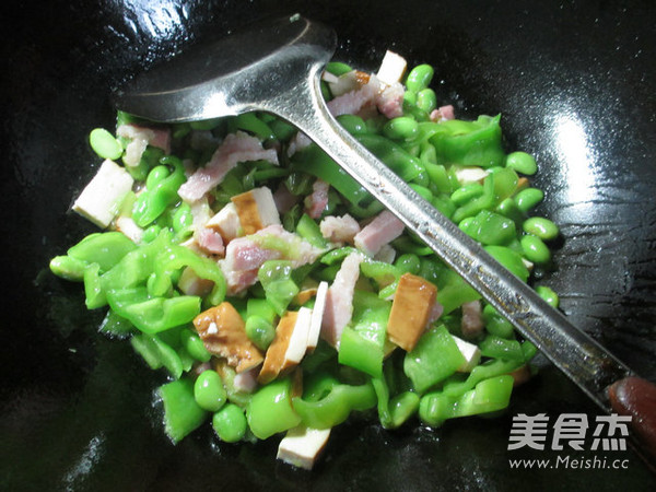 什锦炒毛豆的做法
