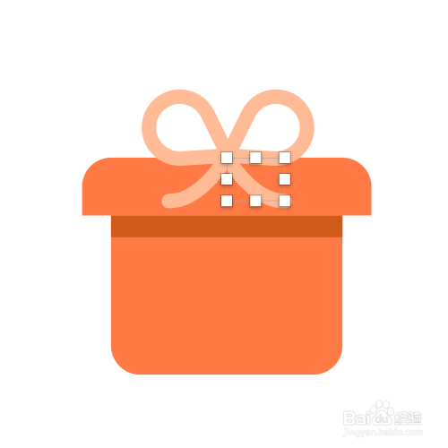 Sketch如何绘制礼物盒子图标