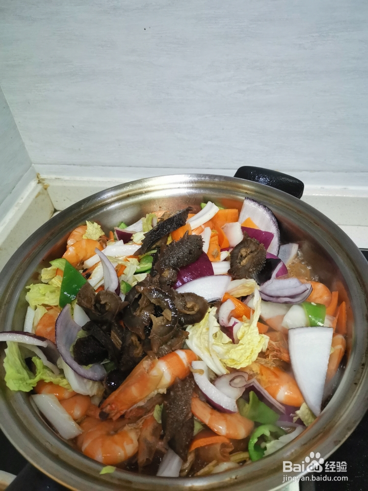 怎么简单的做蔬菜炒虾?