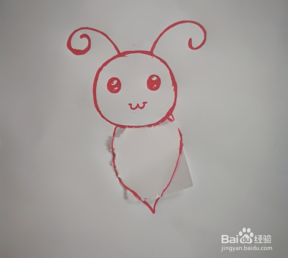 怎样画出小蜜蜂的简笔画呢