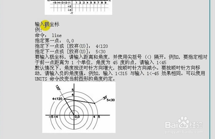 <b>AutoCAD教程8：什么是极坐标及画线方法</b>