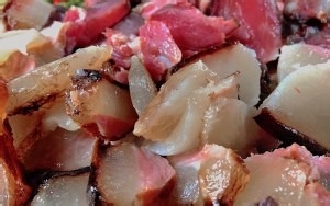 腊肉炒干豆角的做法