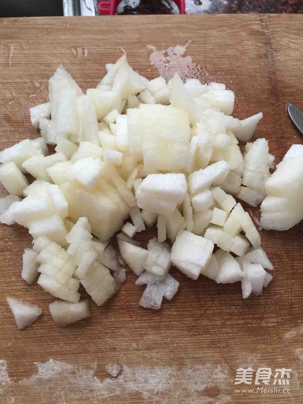 冰糖雪梨的做法