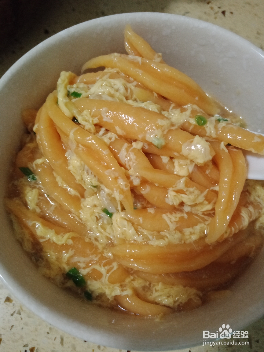 营养美味的剪鱼面