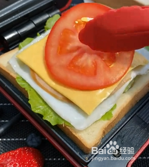 如何用早餐机做快手三明治