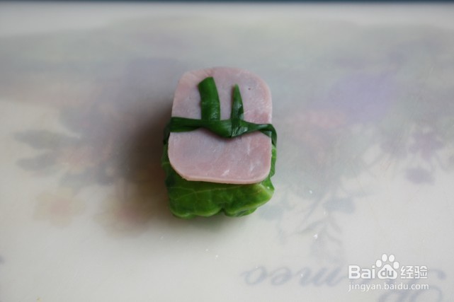 包菜鸡肉便当的简单做法