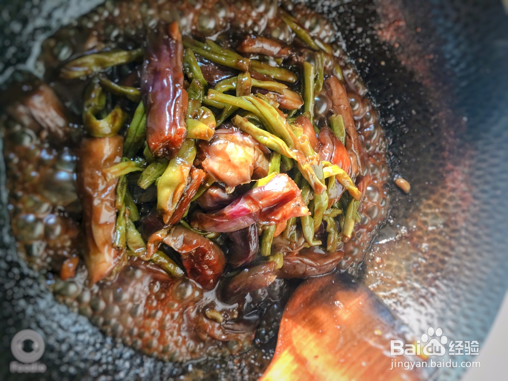 好想大快朵颐的茄子豇豆