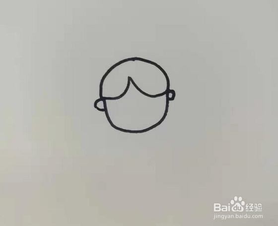 庆祝节日的小姑娘的简笔画怎么画