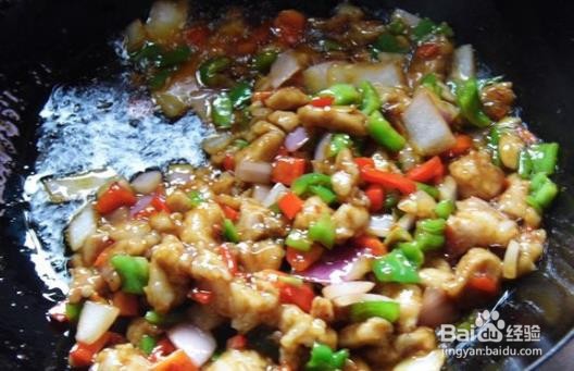 三疏小炒肉丁怎么做