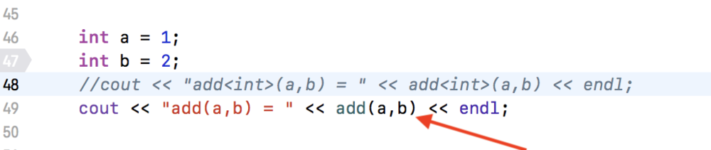 如何定义实现函数模版