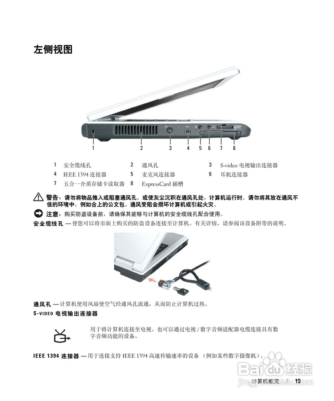 戴尔Inspiron E1405笔记本电脑使用说明书:[2]